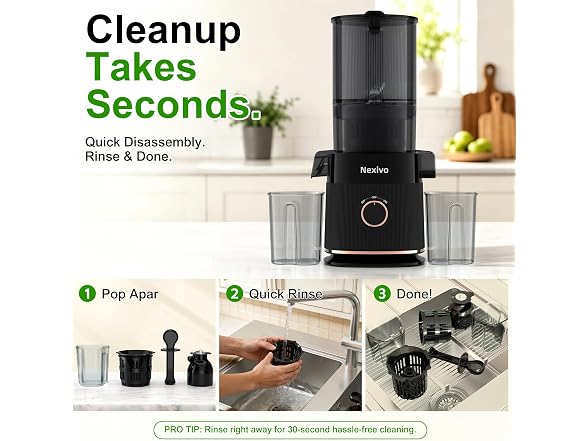 Nexivo Cold Press Juicer
