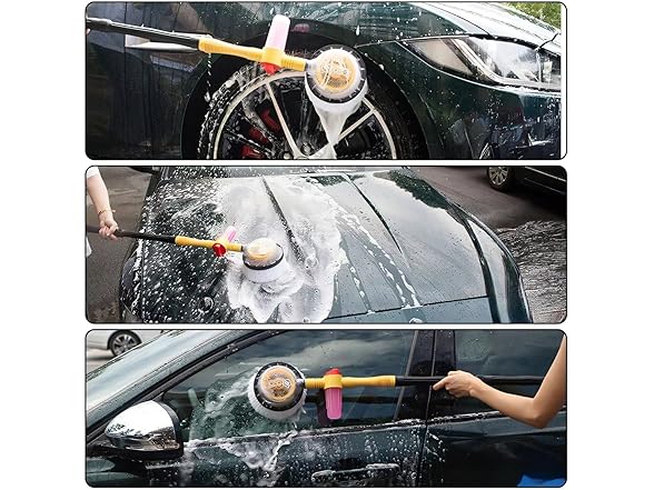 SZXDG Rotating Car Wash Brush Kit