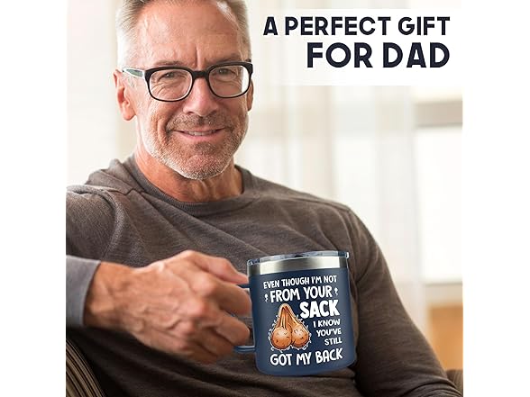 VIWIS Funny Step Dad Father's Day Gifts