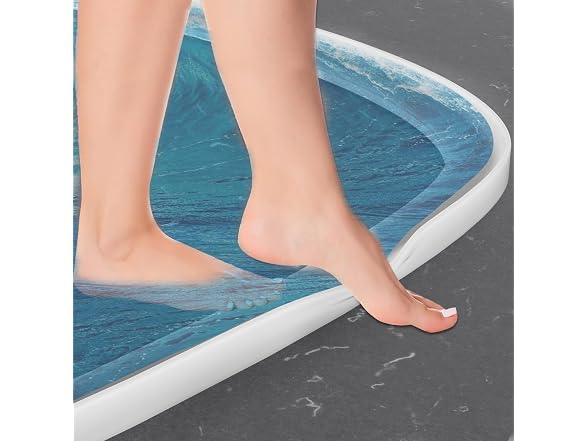 Alophoty 59 Inch Collapsible Shower Threshold Barrier