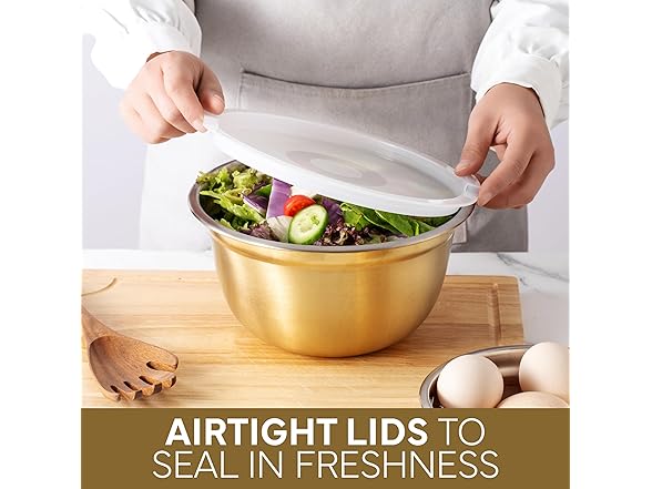 COOK WITH COLOR 18Pc Mixing Bowl Set