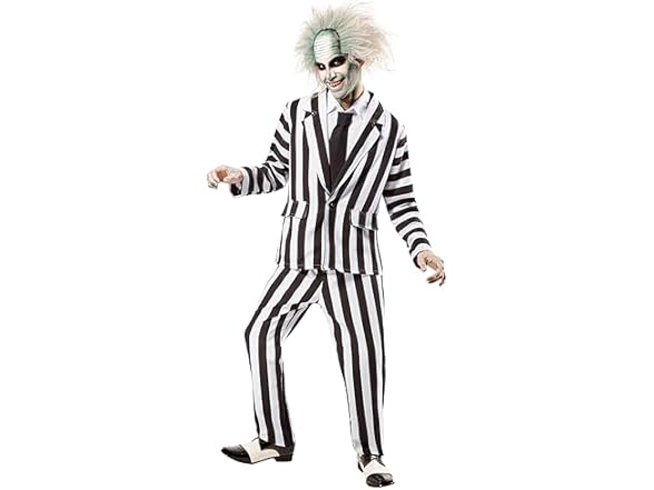 Rubies Rubies Beetlejuice: Beetlejuice Costume for Adults