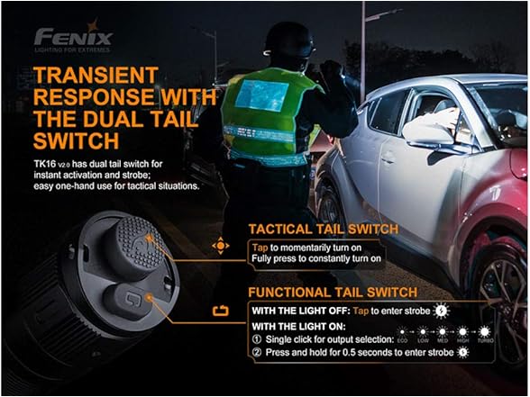 Fenix TK16 v2.0 Tactical Flashlight - Gallery 8