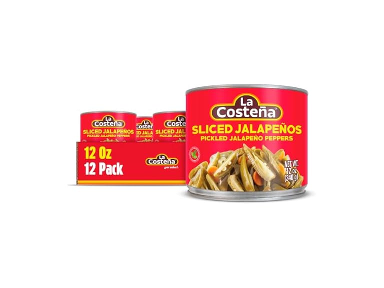 La Costeña Sliced Jalapeños 12oz (12pk)