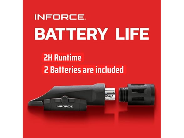 Inforce WMLx White Gen 2 800L Gun Mounted Light