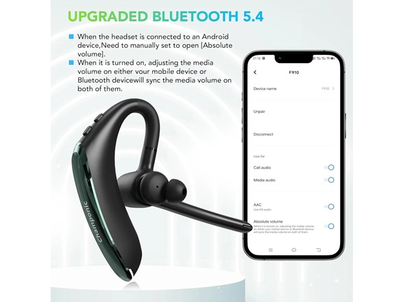 Wireless Headset Bluetooth