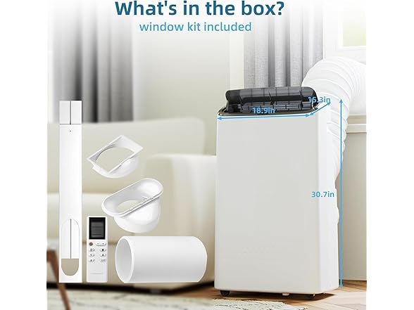 TranquilNest Portable Air Conditioner - 14,000 BTU