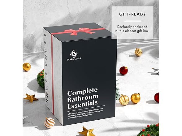 Clara Clark Bathroom Accessories Set