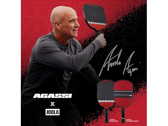 JOOLA Agassi Edge SS25 16mm