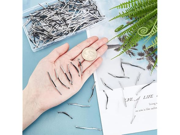 PH PandaHall Elastic Barbed Cord, 330pcs 11