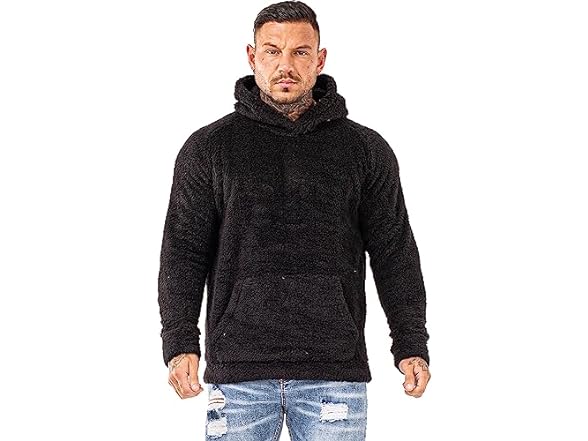 Men's Fuzzy Sherpa Sweatshirt
