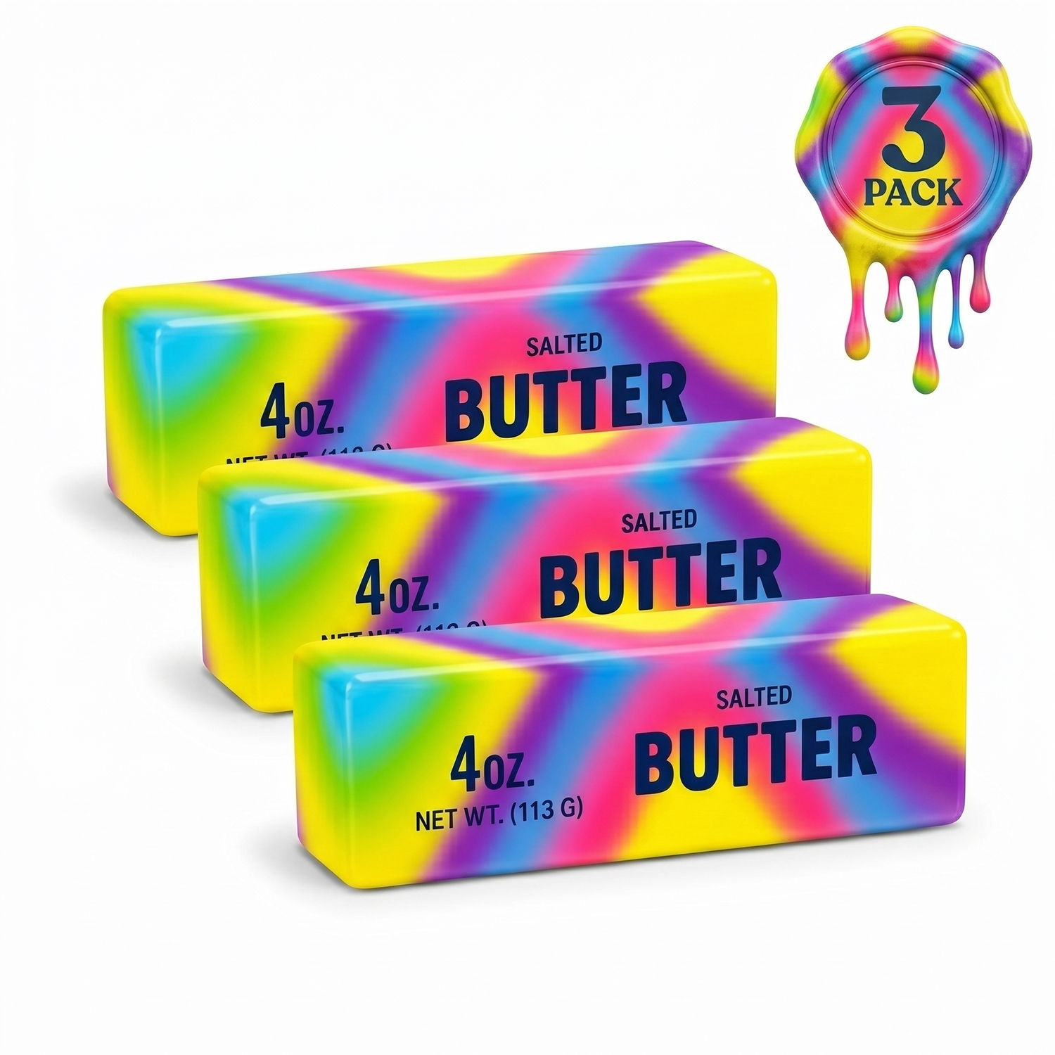 Twilight Squishy Sensory Toys Butter Rainbow - Your Choice - Gallery 8