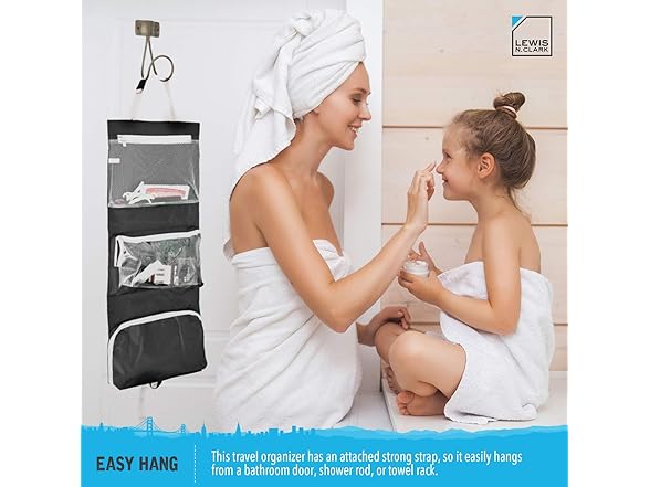 Lewis N. Clark Hanging Toiletry Bag