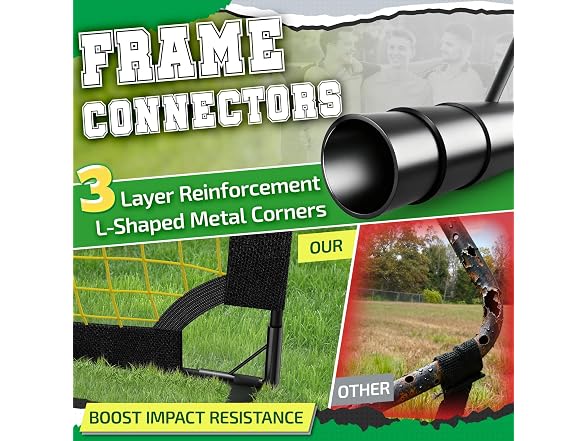 Happy Jump 7x5 Portable Soccer Goal Net