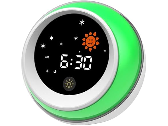 DINVEL Kids Ok to Wake clock