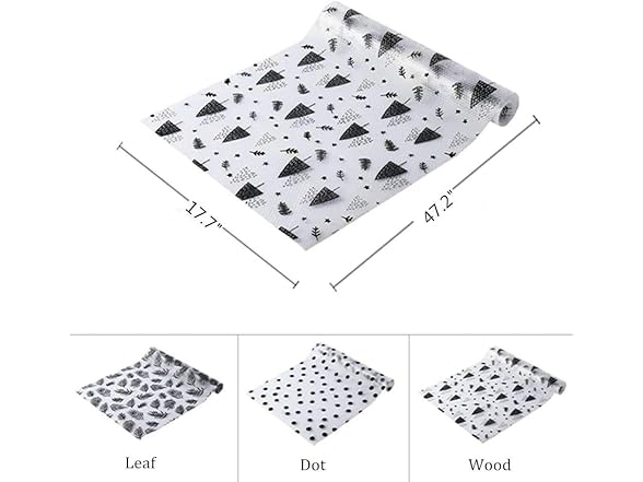 GRAYSPCE Shelf Liners,Non-Adhesive