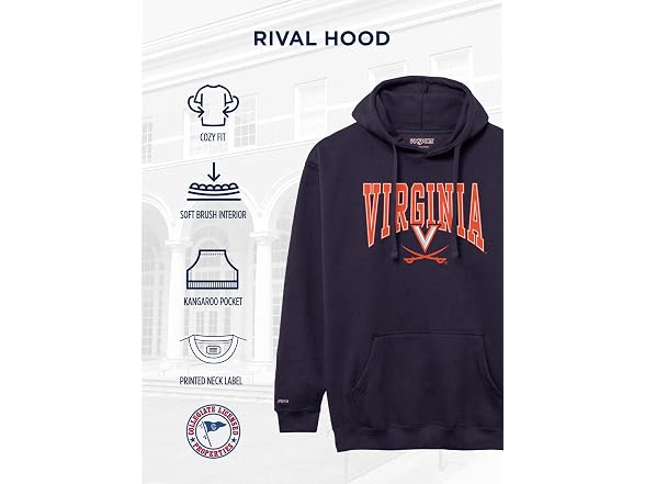 JanSport Unisex (L) NCAA Rival Hood