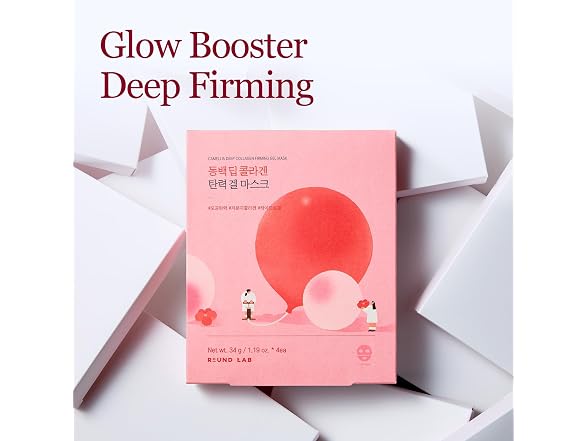 Round Lab Camellia Collagen Hydrogel Mask 4 Pack