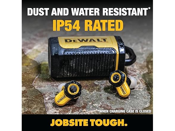 Dewalt 190 2097 DW2 Bluetooth Jobsite Earbuds