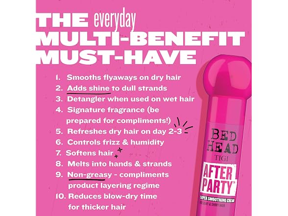 TIGI Bed Head After Party Super Smoothing Cream