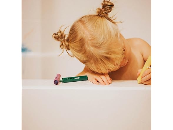 Nuby 5-Pack Easy Clean Bath Time Crayons