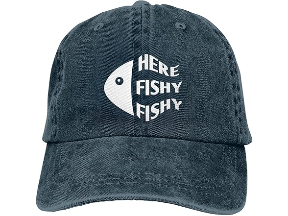QVXHKP Geers Funny Fishing 'Fishy' Hat