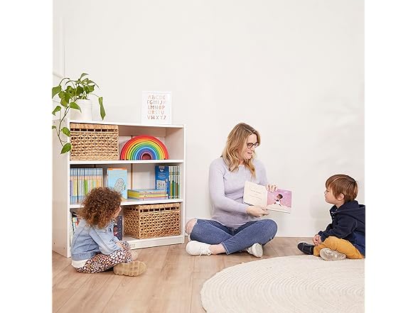 ECR4Kids Classic Bookcase, 36in, White