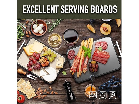 Stainless Steel Cutting Board Set