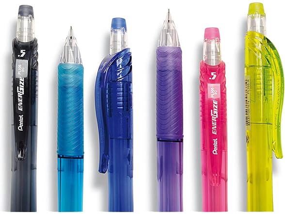 Pentel EnerGize-x Mechanical Pencil (0.5mm) Pink 12Pk