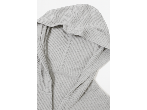 3Pk Womens Waffle-Knit Pullover Hoodie