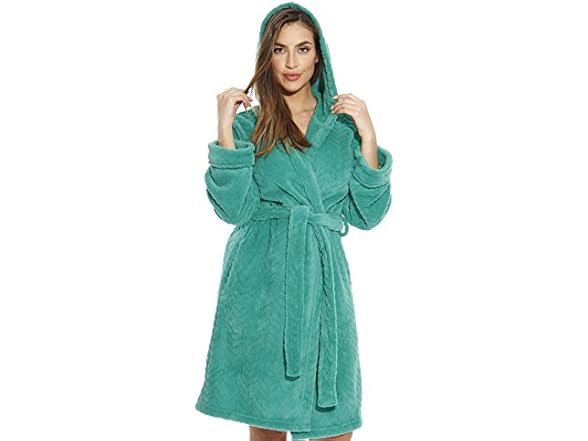 Just Love (L) 6341-Emerald-L Kimono Bath Robes