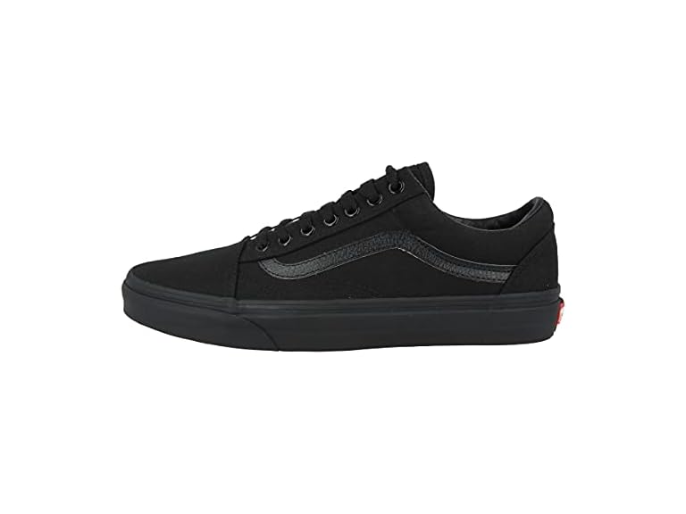 Vans Old Skool Skate Shoe Unisex,  Black/Black, 11.5 Men / 13 Women