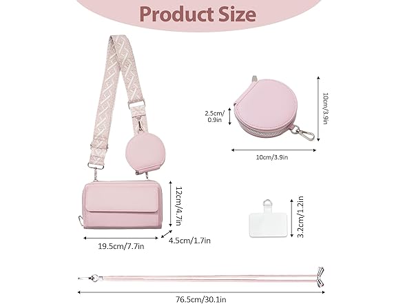 Fuxiqar Crossbody Bags Purse for Women