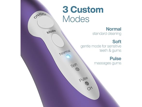 AquaSonic Aqua Water Flosser Purple