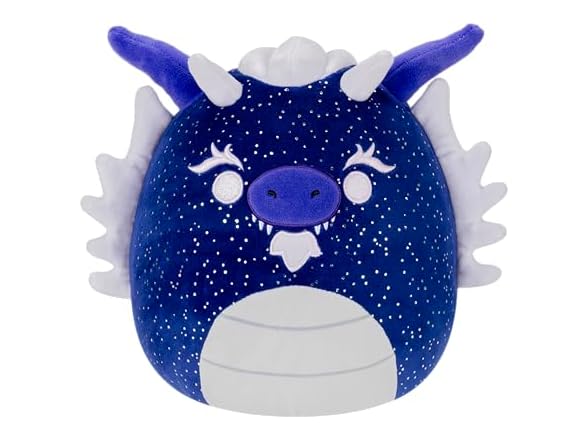 Squishmallows Original 8in Adopt Me Midnight Dragon Plush