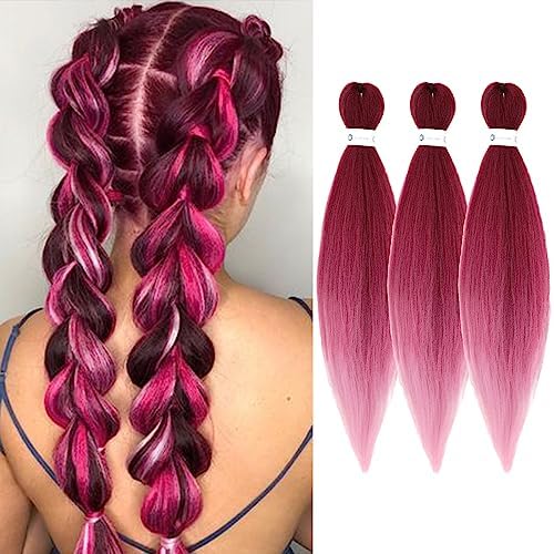 3 Pack Hair Braiding Extensions 26"