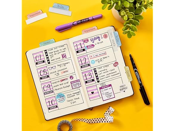 Avery Ultra Tabs, Margin Tabs, Planner 