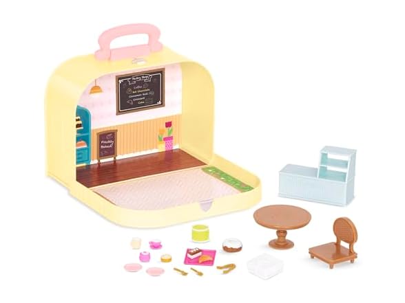 Li'l Woodzeez – Pastry Shop Playset Dollhouse