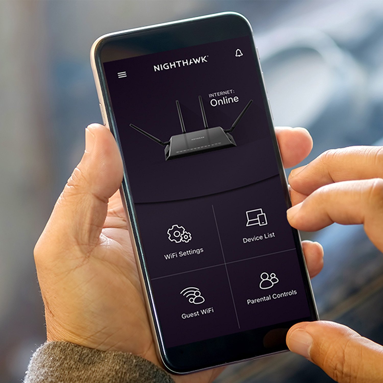 NETGEAR AC3200 Nighthawk Tri-Band WiFi Router (Open Box) - Gallery 10