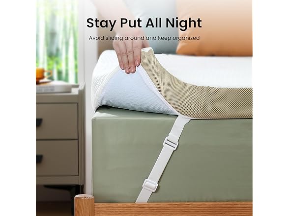 Marsail Memory Foam Mattress Topper Queen