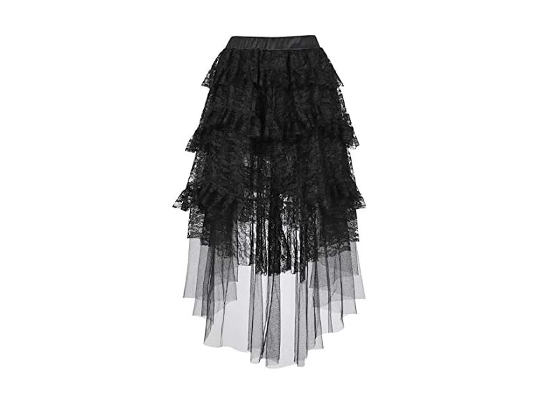 Zhitunemi Women's Steampunk Pirate Skirt