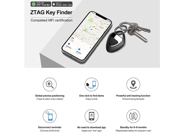 ZTAG Air Anti-Theft Tracker iOS
