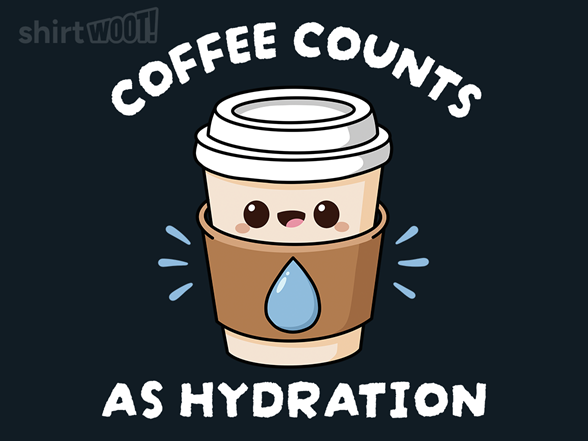 Coffee Counts as Hydration