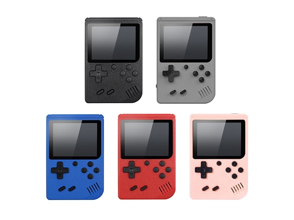 Left to Right (Black, Grey, Blue, Red, Pink)