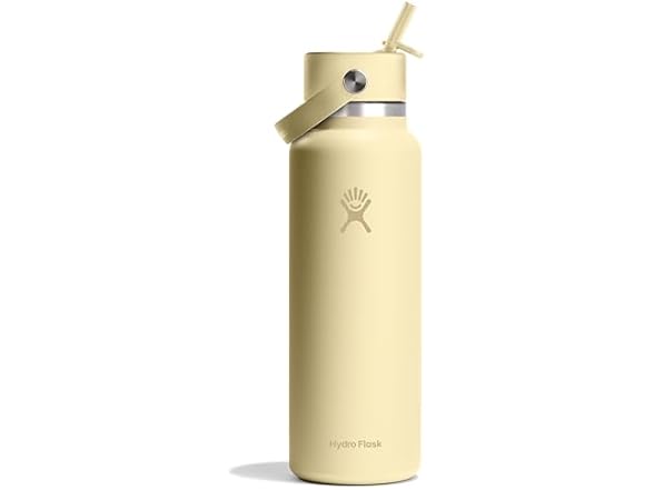 Hydro Flask Wide Mouth Straw Cap 40 oz, Starlight