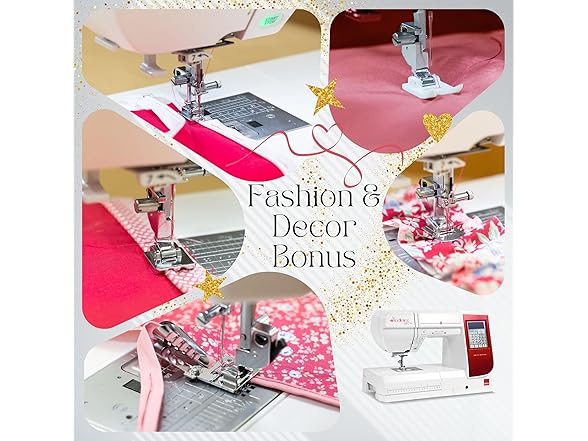 Elna eXcellence 680+ Fashion & Decor Edition Sewing Machine
