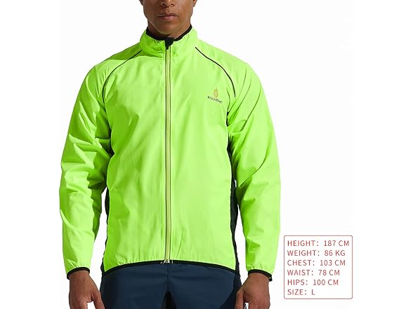 WOLFBIKE Cycling Jacket Jersey Long