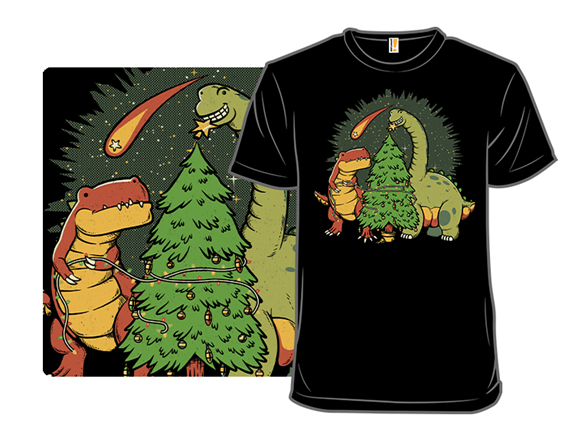 Dinosaur Christmas With Friends