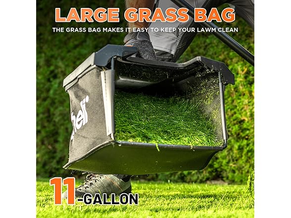 Litheli 40V (2 x 20V) 16" Electric Lawn Mower Cordless