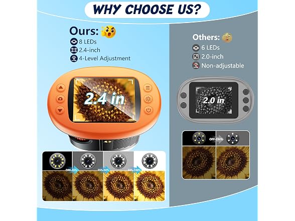 Odatay Handheld Kids Microscope
